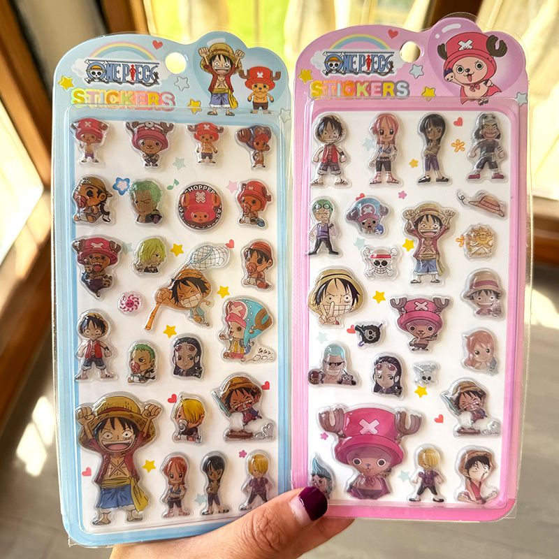 Phone Accessories Toys - Японские милые 3D-наклейки в стиле One