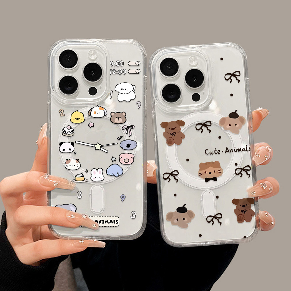 Magnetic Phone Case - Чехол для телефона с милыми мультяшными