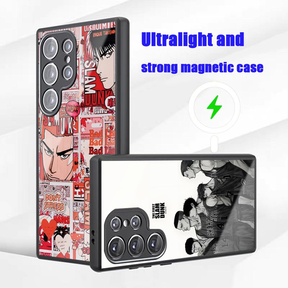 Magnetic Phone Case - Модный чехол для телефона с аниме-дизайном