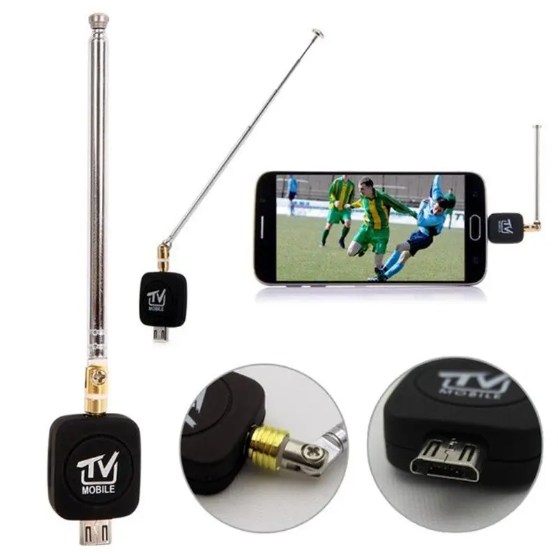 Phone Accessories For Android - Профессиональный мини-Micro USB DVB-T цифровой мобильный