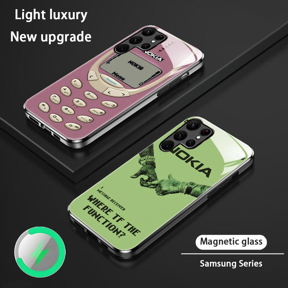 Magnetic Phone Case - Стильный чехол N-Nokiaes-s для телефонов Samsung