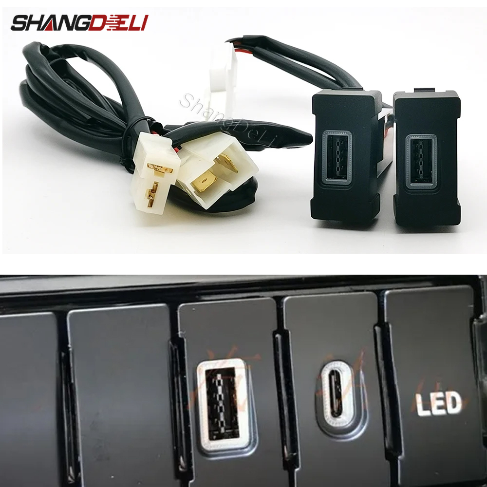 Phone Accessories Charger - 12 В/24 В автомобильное QC3.0 USB