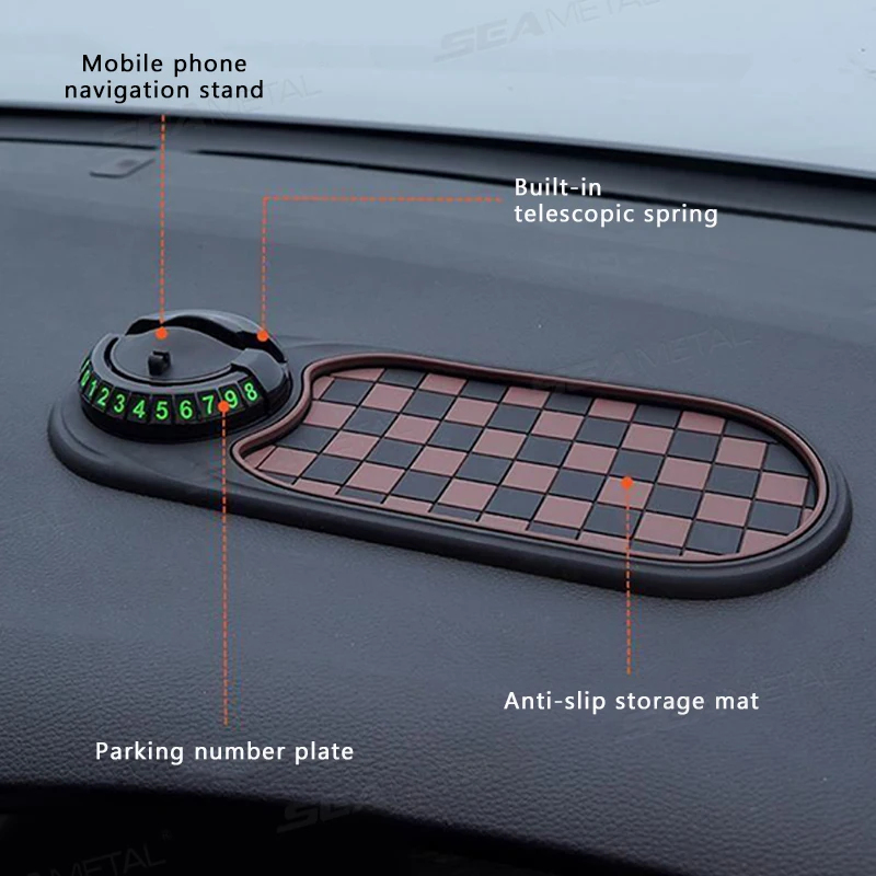 Phone Accessories For Your Car - 2-в-1 360 ° Поворотный автомобильный держатель