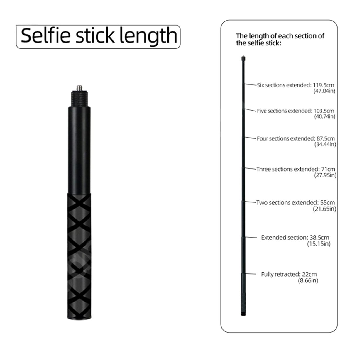 Selfie Stick Tripod - Настольная ротационная подставка-штатив N05R для камер