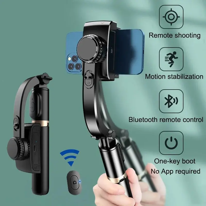 Q08 Ручной стабилизатор-гимбал – обзор и цена Selfie Stick Tripod