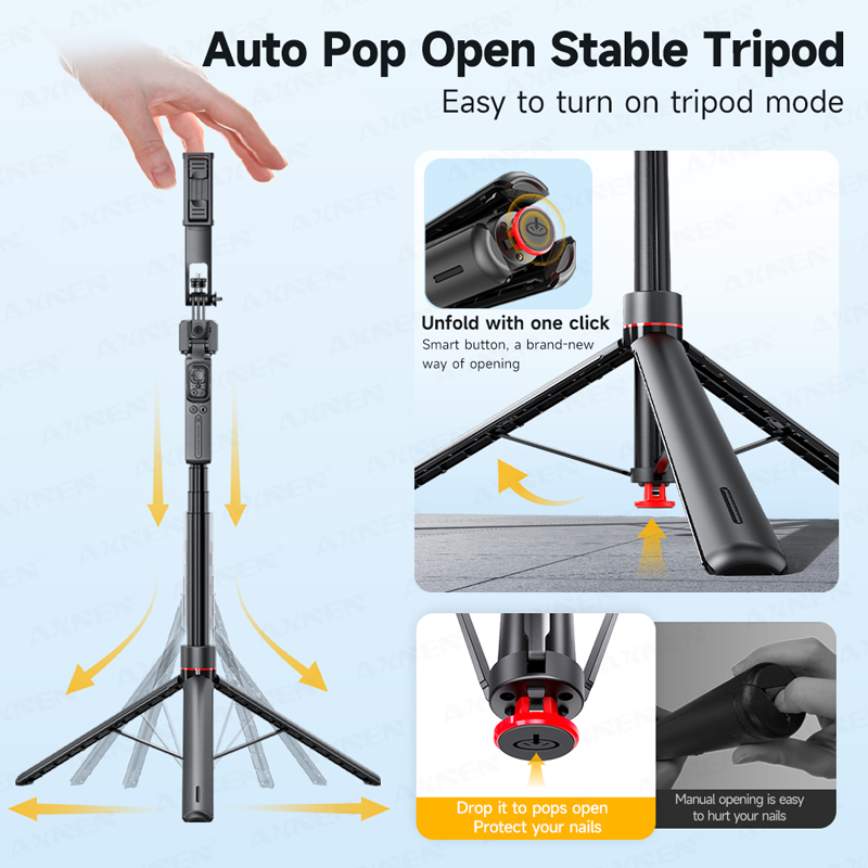 TT07 AI-гимбал с отслеживанием – обзор и цена Selfie Stick Tripod