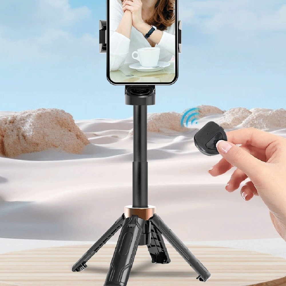 Мини-телескопическая селфи-пал – обзор и цена Selfie Stick Tripod