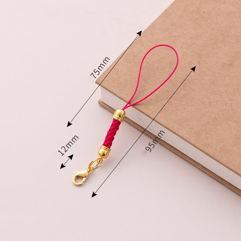 10 шт. золотых застежек-караби – обзор и цена Phone Accessories Chain