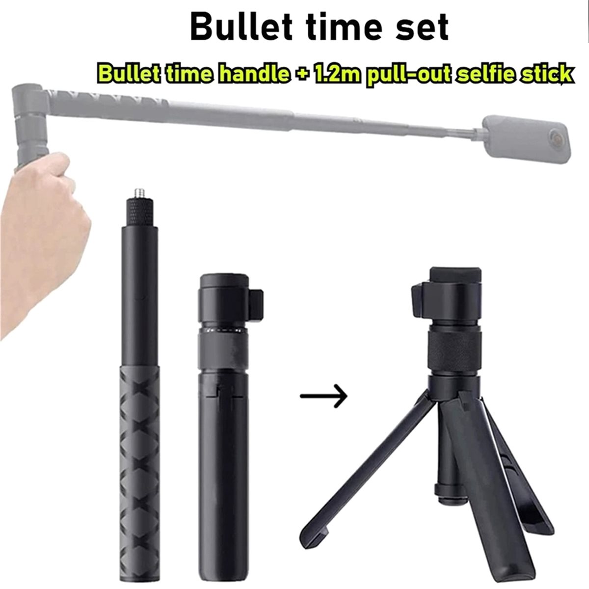 Настольная ротационная подстав – обзор и цена Selfie Stick Tripod