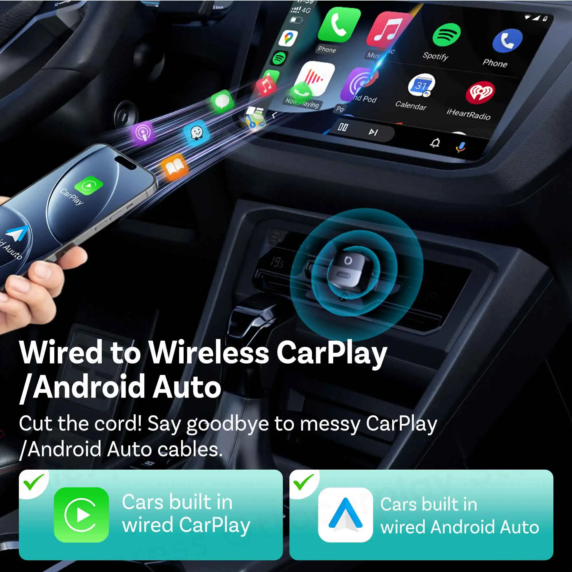Беспроводной адаптер OTTOCAST  – обзор и цена Phone Accessories For Android
